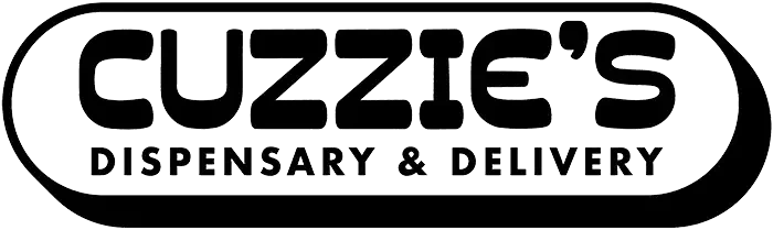 Cuzzie's Recreational Delivery Cannabis Dispensary Camden, New Jersey Logo Black